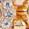 Bling Crystal Ring, gold, swatch