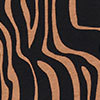 Linen Knit Zebra Top, print, swatch