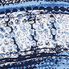 Ice Palace 3/4 Sleeve Natural Top, print, swatch