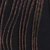 Hot Stuff Layered Dress, black/bronze, swatch