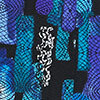 Above The Waves Dress, print, swatch