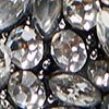 Lunar Crystal Necklace, silver, swatch