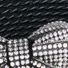 Beautiful Bow Jellies, black, swatch