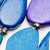 Blue Bead Layered Necklace, blue, swatch