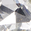 Trillion Brooch, silver, swatch