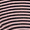 Wool Bamboo Stripe Top, desert rose/black, swatch