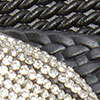 Bling Bow Slide Jelly Sandal, black, swatch