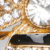 Honey Pie Brooch, gold, swatch