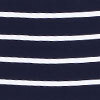 Bamboo Stripe 3/4 Slv Top, dark indigo/white, swatch