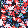 Natural Print Pj Top, red print, swatch