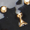 Black Cat Pin, gold/black, swatch