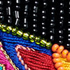 Dragonfly Beaded Bag, multi, swatch