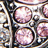 In A Flutter Earrings, pink, swatch