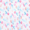 Watercolor Painterly Top, print, swatch