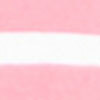 Organic Stripe Swing Basic Tee, melon/white, swatch