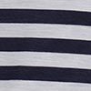 Sanctuary Stripe Top, navy/grey marle, swatch