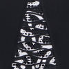 Leeshay Bamboo Top, black/print, swatch