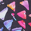 Bright Ruffle Cape, print, swatch