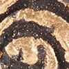 Paper Swirl Earrings, gold/black, swatch