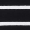 Cora Linear 3/4 Sleeve Top, black/white stripe, swatch