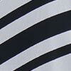 Oaks Stripe Kaftan, white/black print, swatch