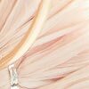 Blush Raffia Hoop Earrings, blush pink/gold, swatch