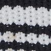 Skye Stripe Wedge, black/white, swatch
