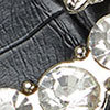 Bling Ring Belt, black, swatch