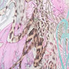 Mystique Wild Viscose Kimono, print, swatch