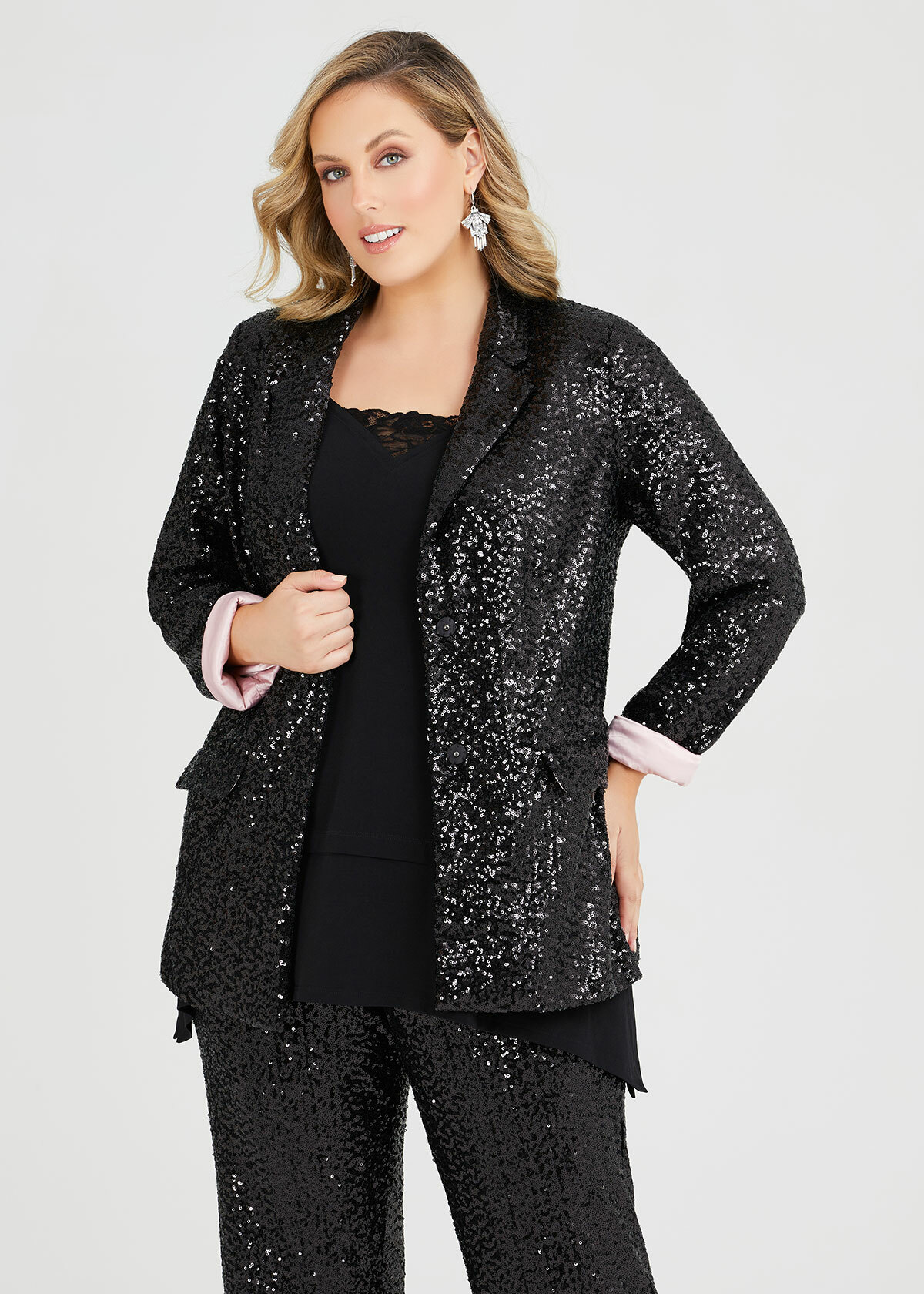 Sparkle Sequin Jacket