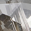 Evie Crystal Earrings, silver/smoke, swatch