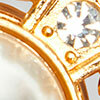 Pearl Bloom Brooch, gold, swatch