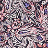 Bamboo Paisley Pyjama Pant, print, swatch