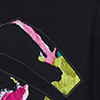 Applique Natural Tunic, black, swatch