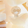 Layered Shell Necklace, natural, swatch