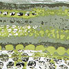 Ice Palace 3/4 Sleeve Natural Top, chartreuse, swatch