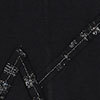 High Tide Natural Tunic, black, swatch