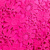 Guipure Lace Dress, hot pink, swatch