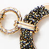 Rustic Link Necklace, gold, swatch