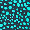 Dot Print Blouson Tankini, print, swatch