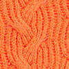 Cable Knit Jumper, flame, swatch